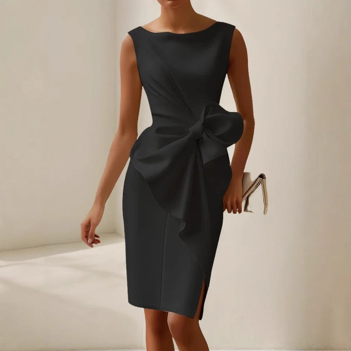 Elara - Classic Bow Dress