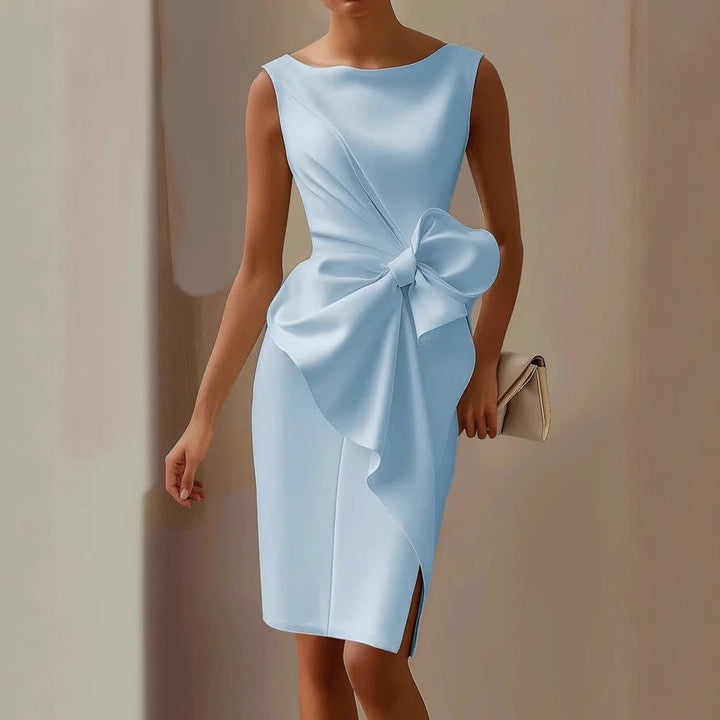 Elara - Classic Bow Dress