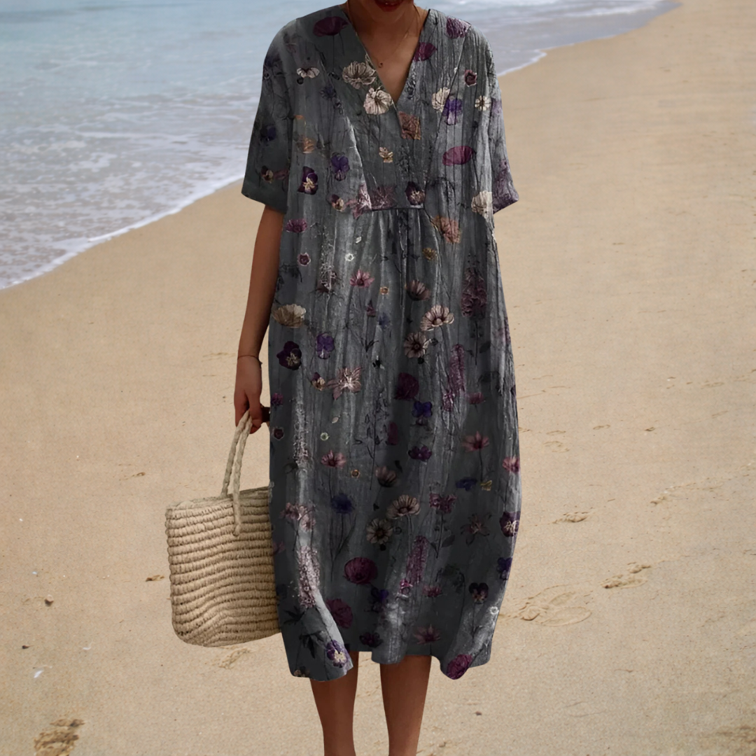Luciana | Boho Floral Dress