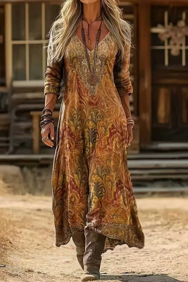 Bianca | Vintage Bohemian Summer Dress