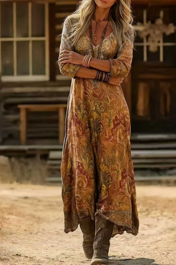 Bianca | Vintage Bohemian Summer Dress