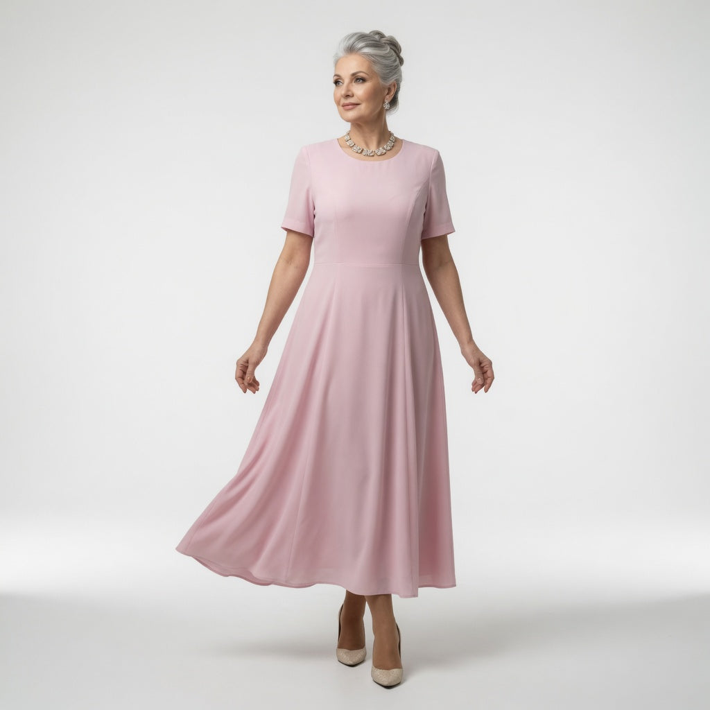Adina™ - Elegant Floral Printed Summer Dress