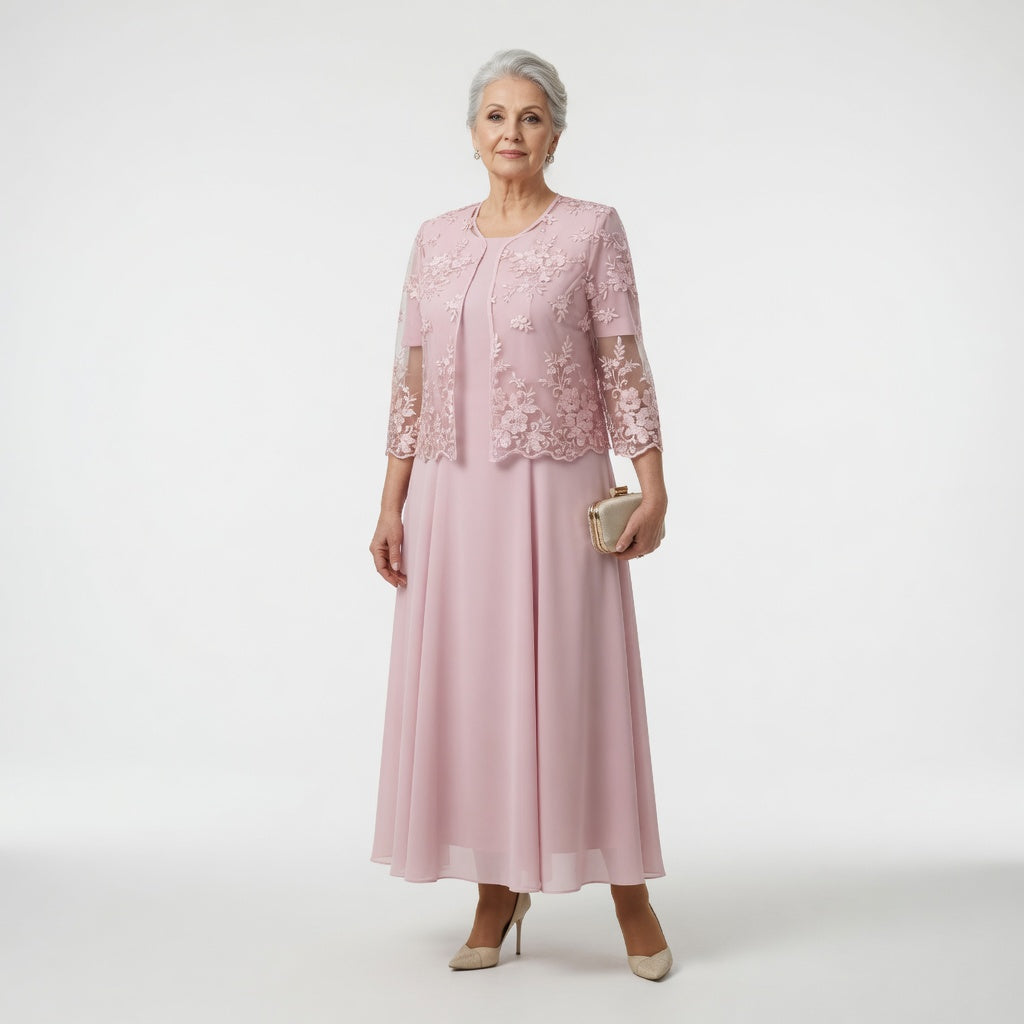 Adina™ - Elegant Floral Printed Summer Dress