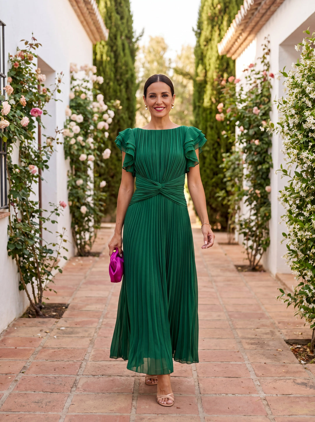 Jessalyn™ | Polished occasion ready pleated dress