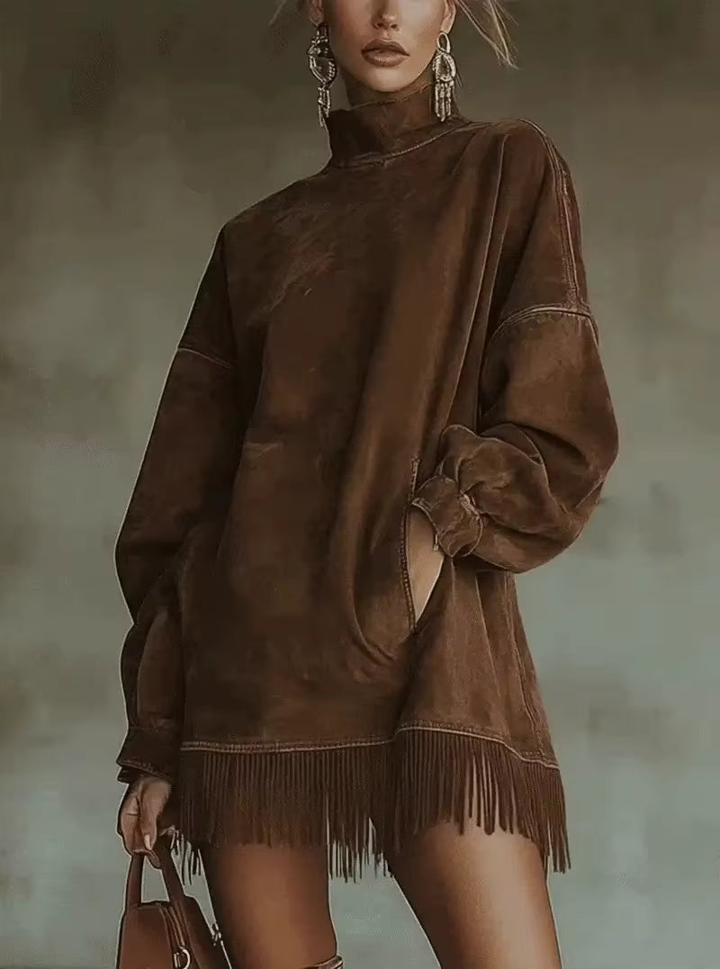 Madelyn | Soft Fringe Dress