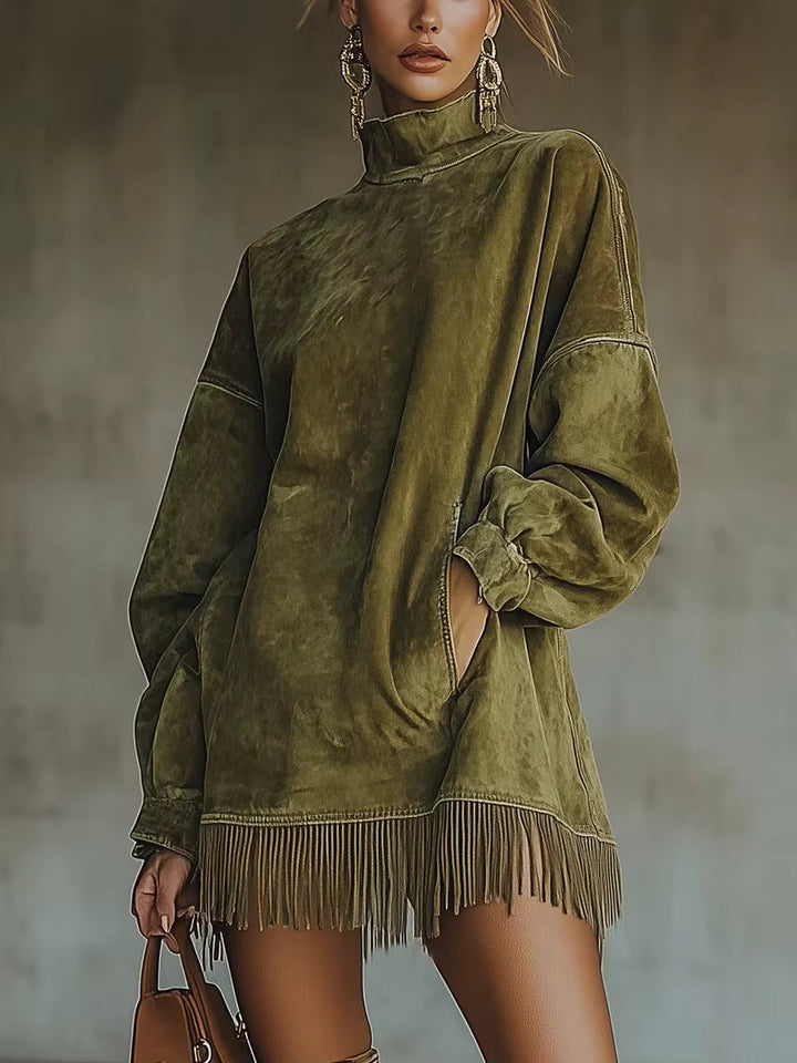 Madelyn | Soft Fringe Dress