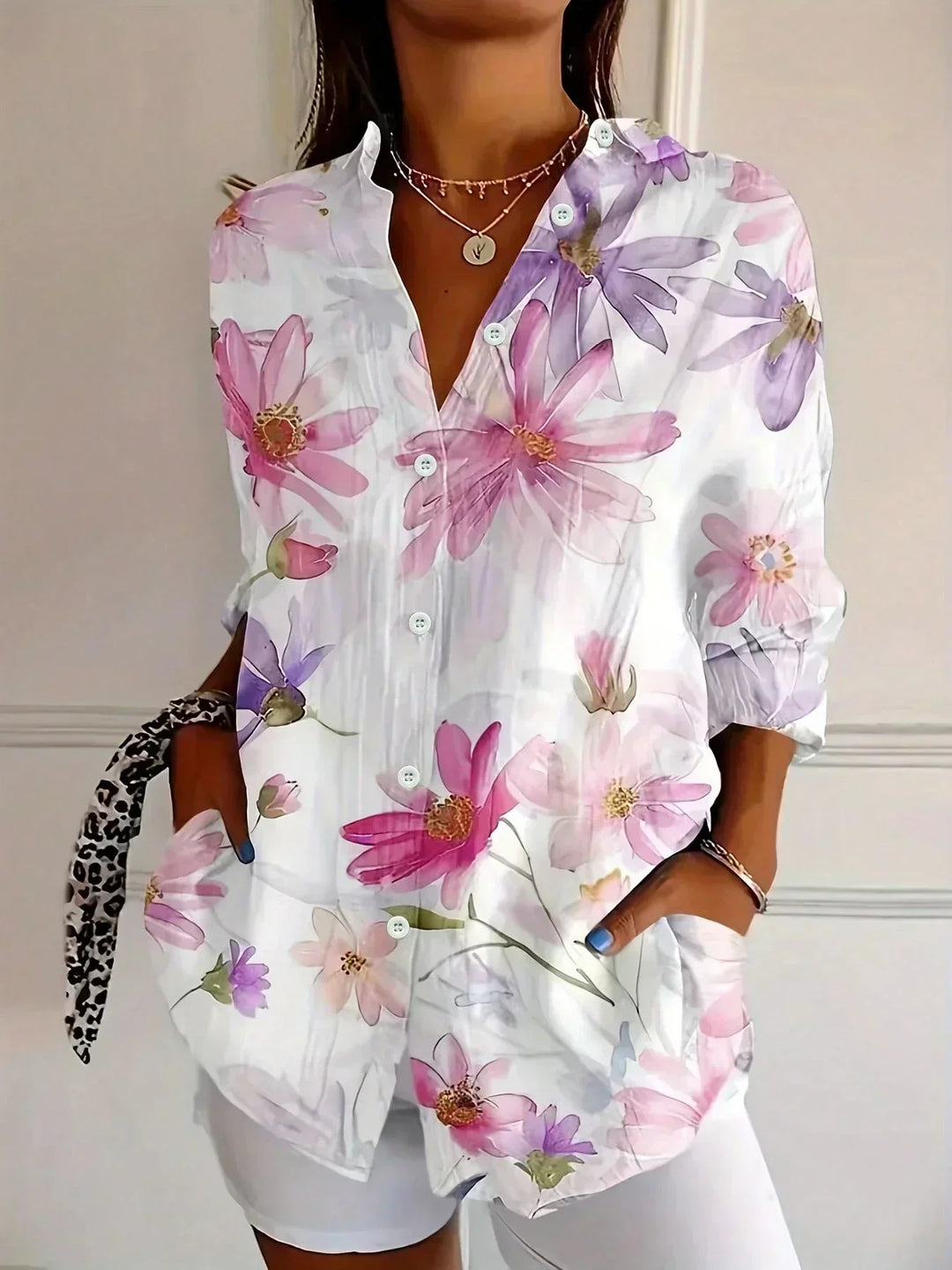 Zora™ | Stylish Classic Blouse