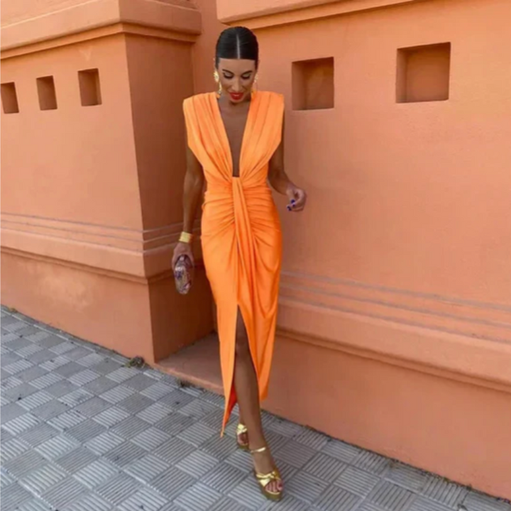 Viola™ | Elegant Pleated Dress