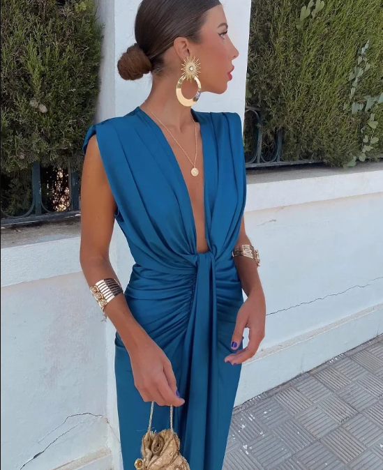 Viola™ | Elegant Pleated Dress