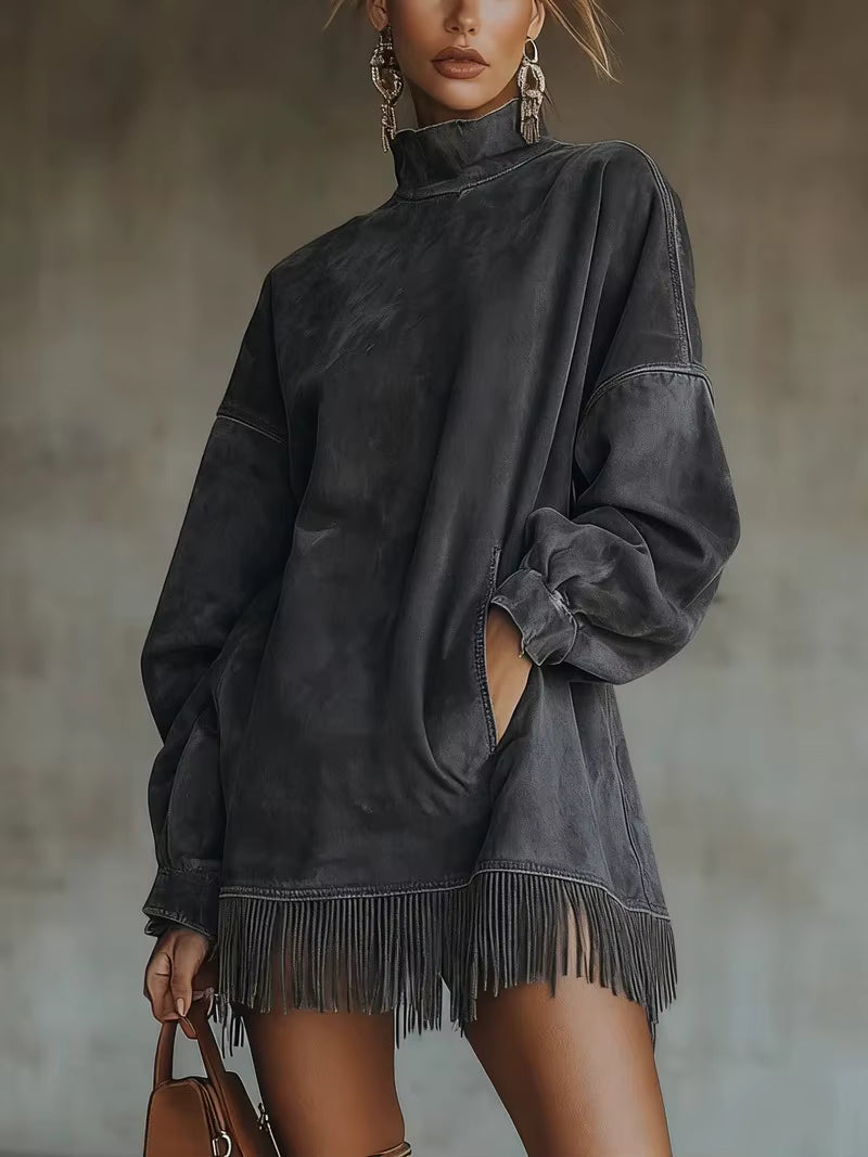 Madelyn | Soft Fringe Dress