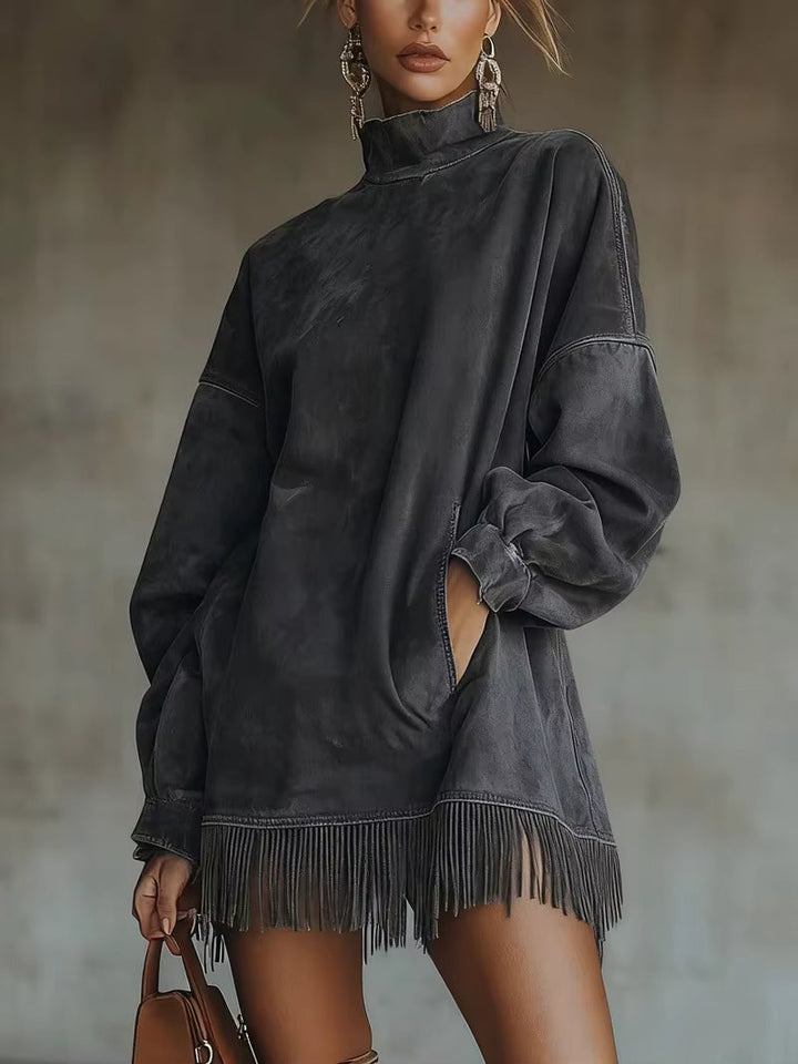 Madelyn | Soft Fringe Dress