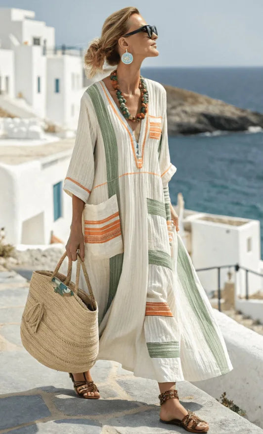 Vera™ Coastal flow Dress Beach