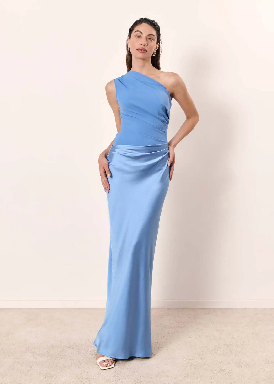 Ellie™ | Maxi Dress with a Guilt in Satin