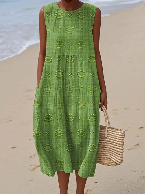 Jovira™ | Patterned Midi Dress