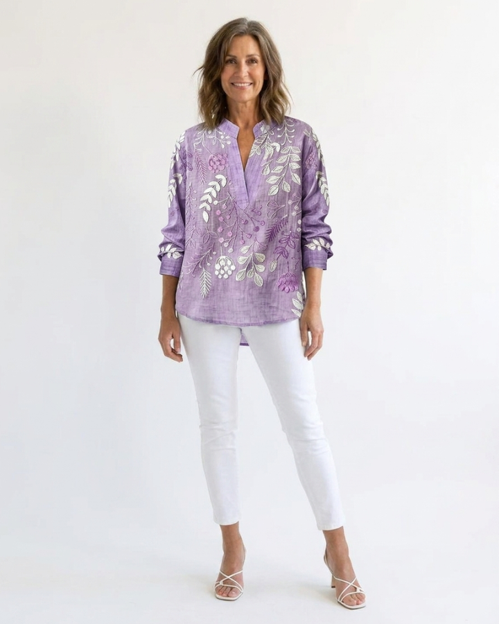 Kristy™ | Casual Floral Print Everyday Blouse