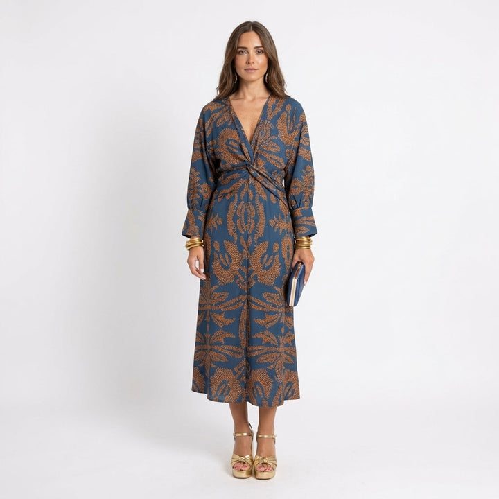 Selma | Elegant Midi Dress for Women