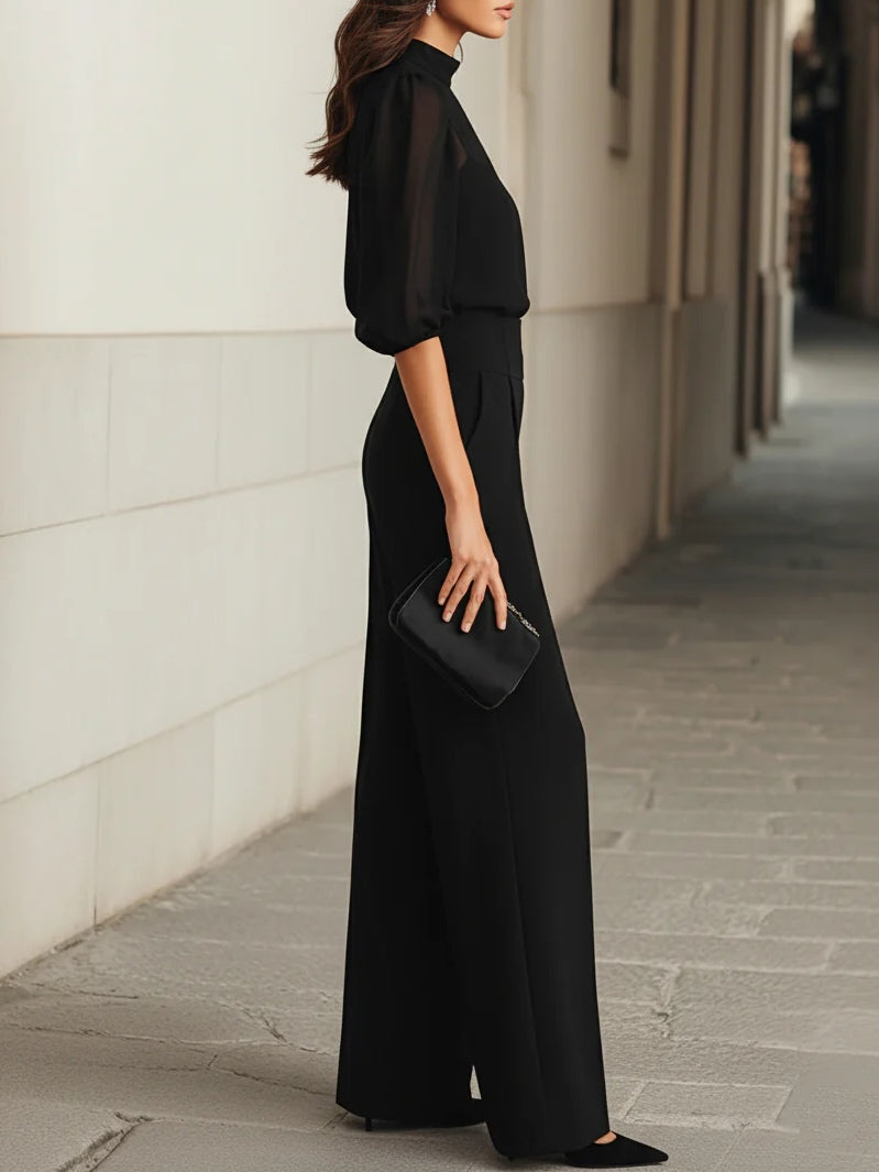 Clarisa – outfit with wide pants