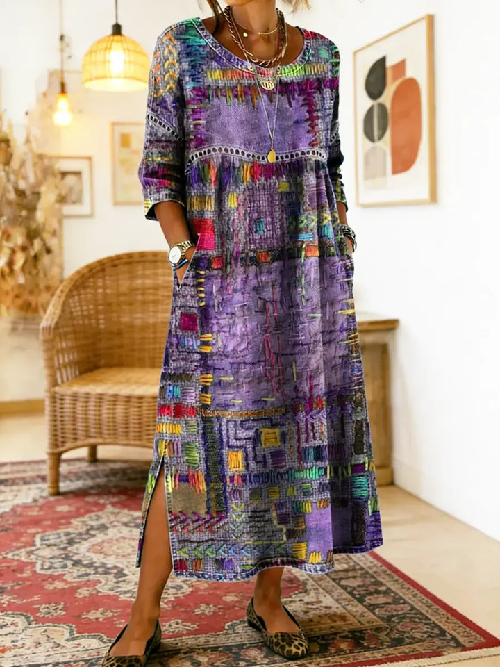 MANUELA™ | VIBRANT ARTISTIC EVERYDAY DRESS