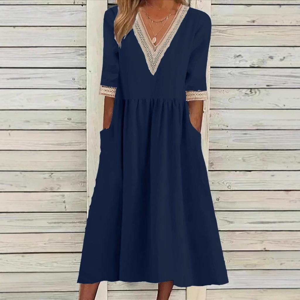 LIVIA | Midi Lace Dress