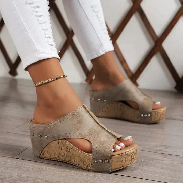 Narella™ | Comfort Lift Wedge Sandals