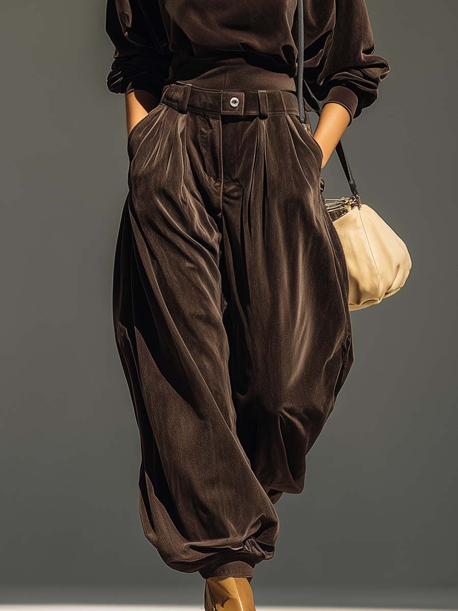 Solenne – loose velvet set