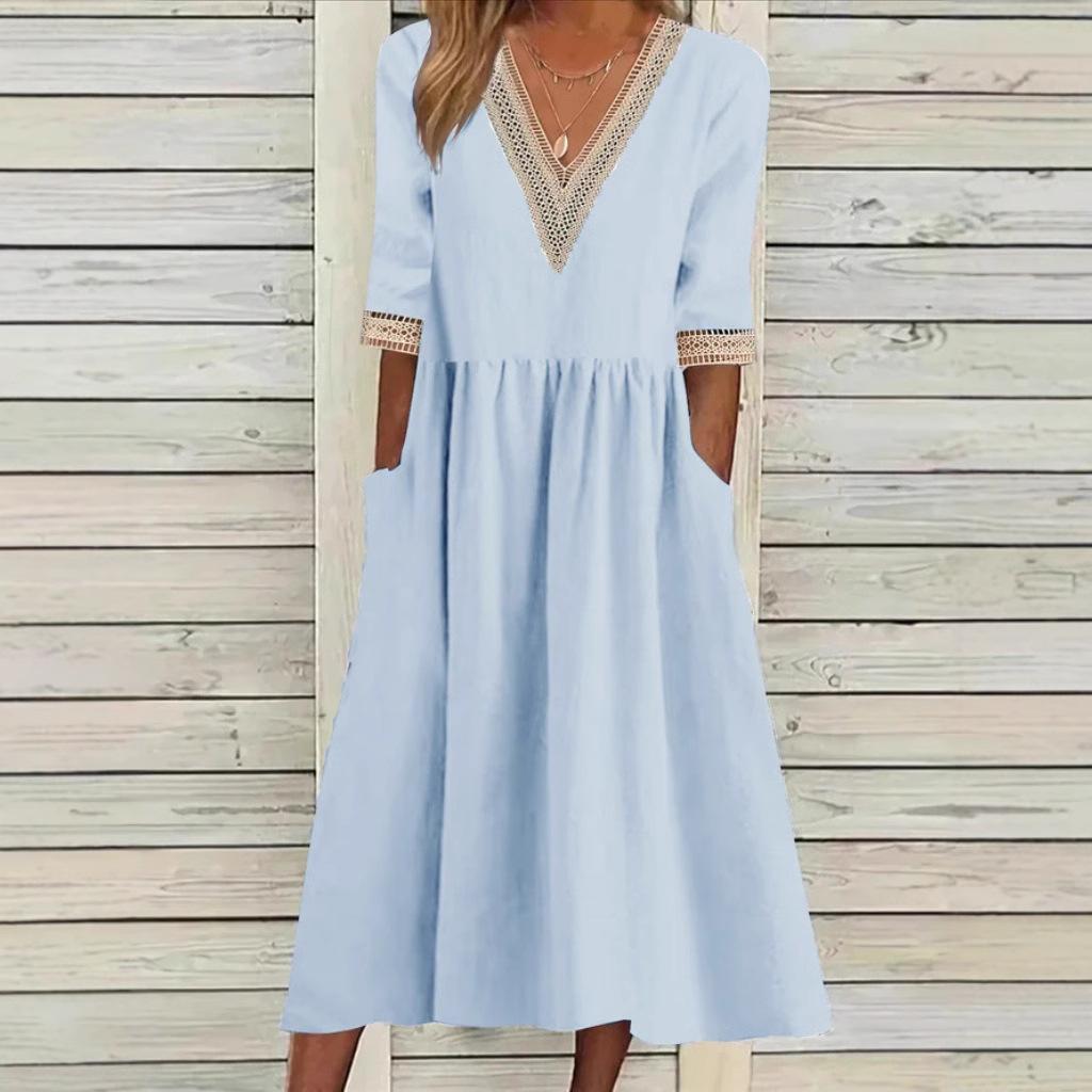 LIVIA | Midi Lace Dress