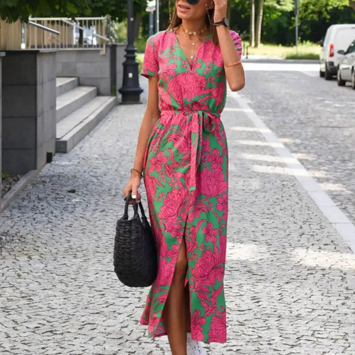Fez | Spicy Dress with Floral Print