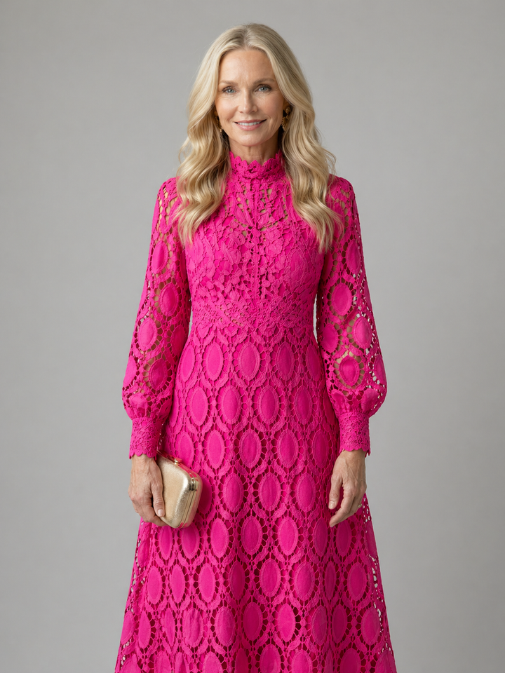 Glenna™ | Lace Midi Dress