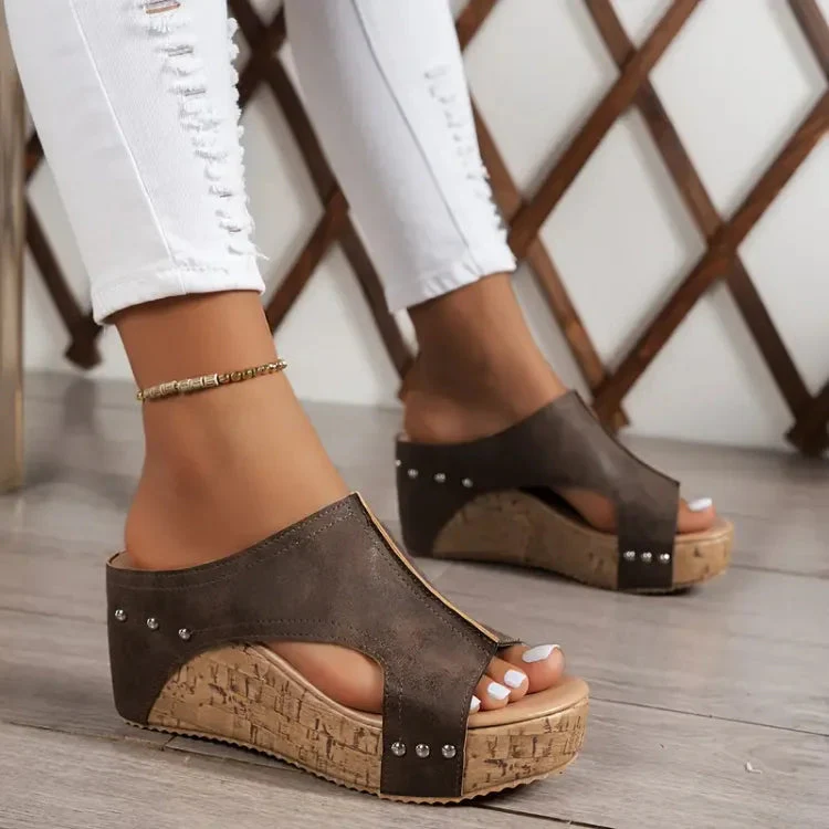Narella™ | Comfort Lift Wedge Sandals