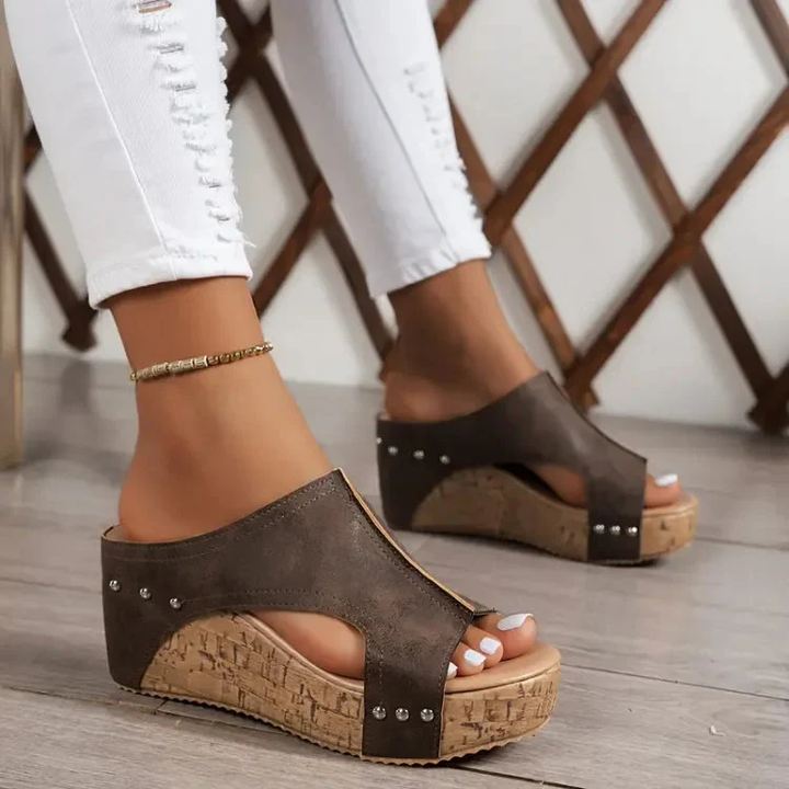 Narella™ | Comfort Lift Wedge Sandals