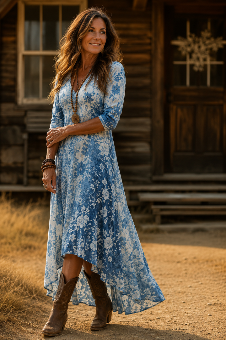 Briallen | Vintage Bohemian Summer Dress