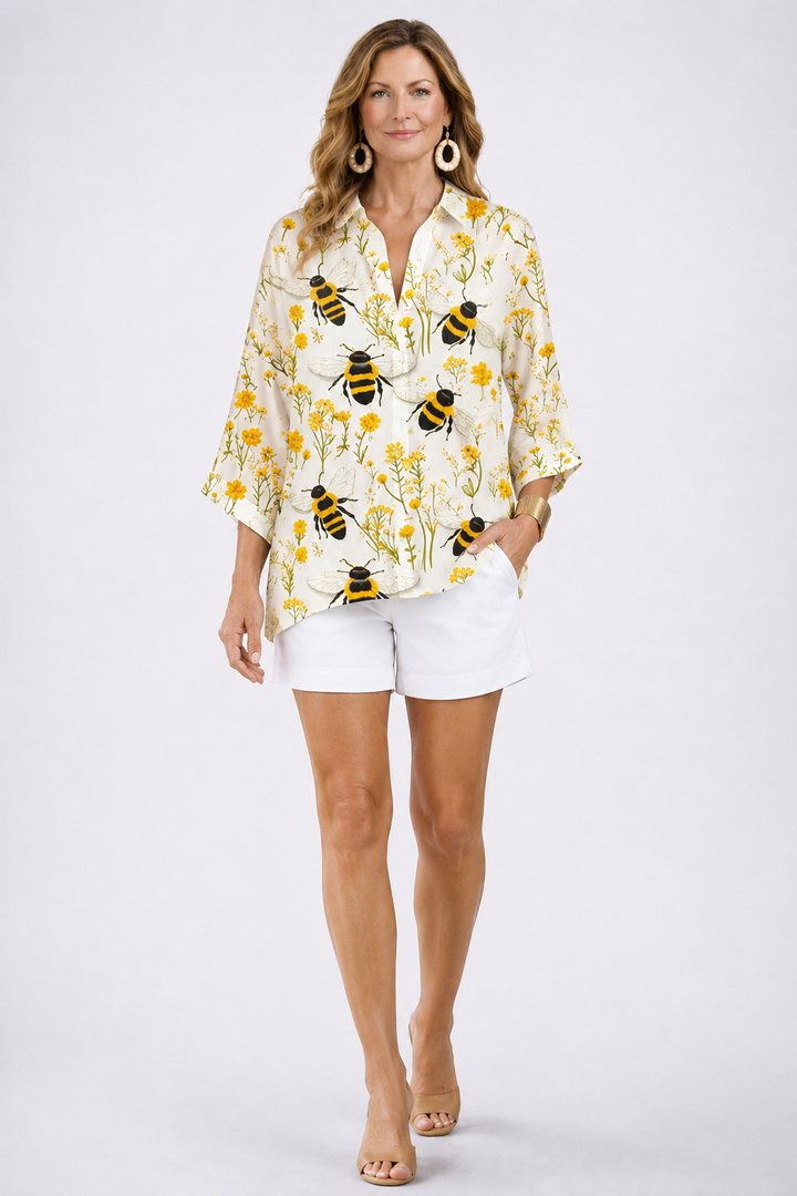 Oryndra™ | Golden Bee Blouse