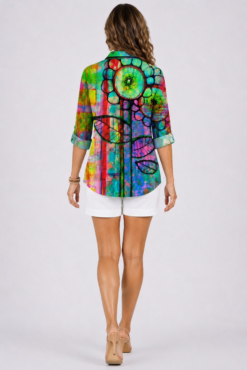 Cyralyn™ | Artistic Bloom Blouse