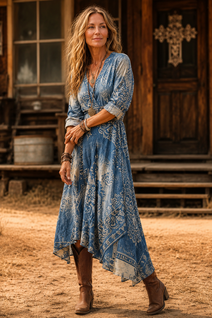 Carminda | Vintage Bohemian Summer Dress