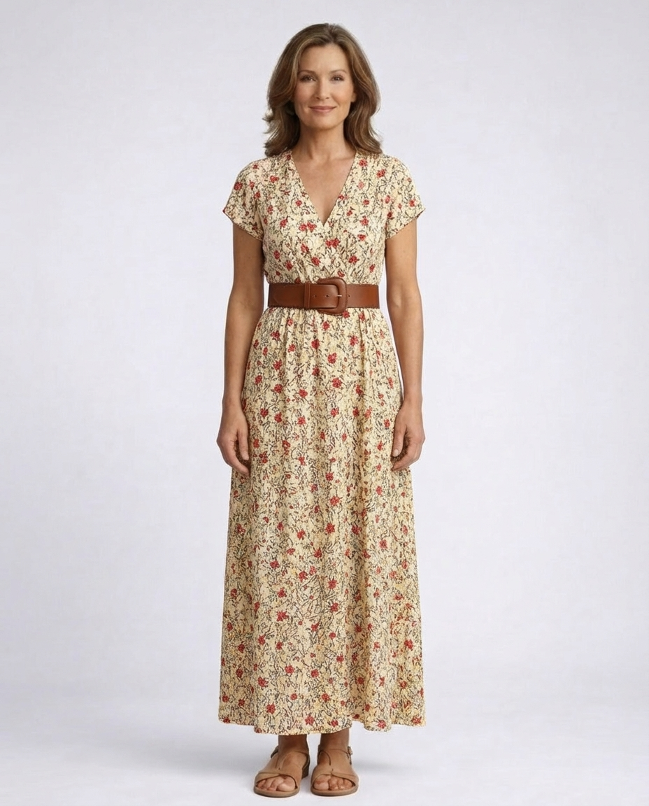 Alleta | Sophisticated Maxi Dress
