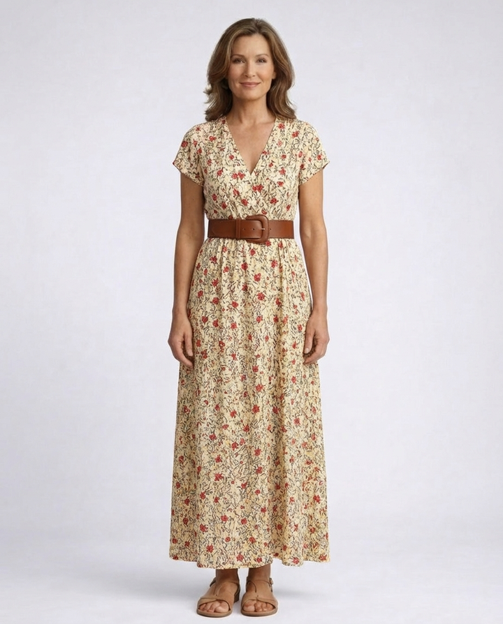 Alleta | Sophisticated Maxi Dress