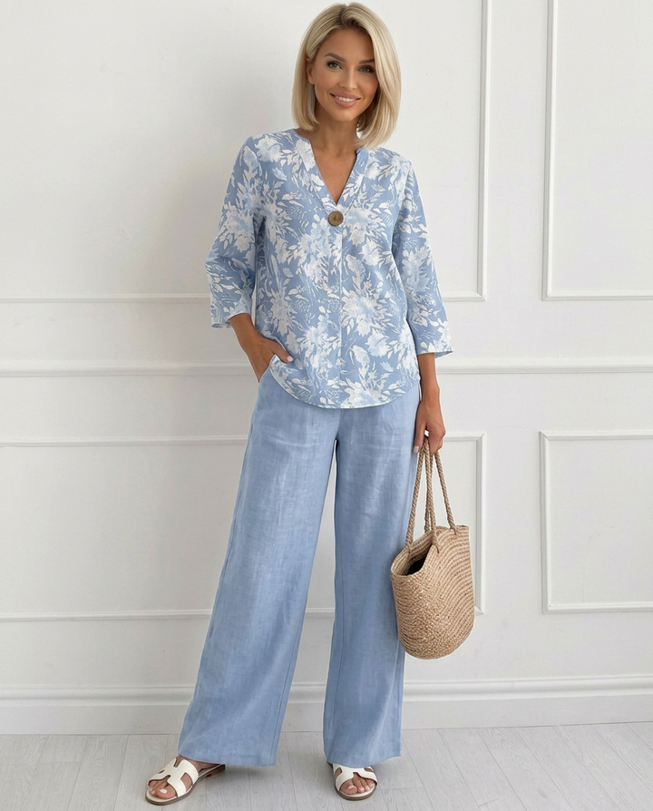 Shaina™ | Breezy floral summer lounge set