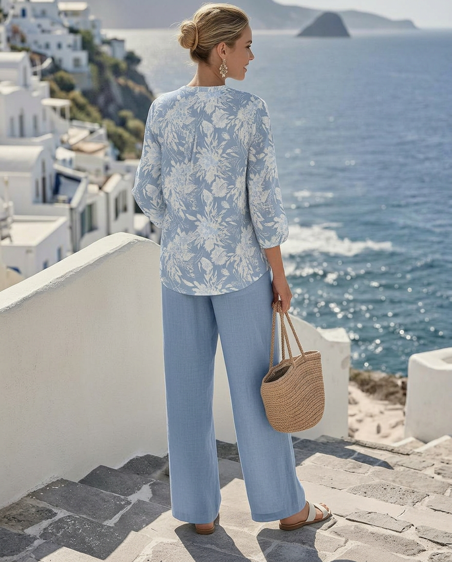 Shaina™ | Breezy floral summer lounge set