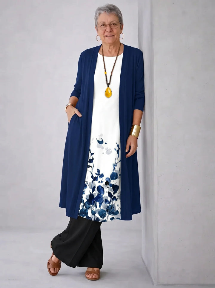 Theresa | Elegant Kimono 2-Piece Set