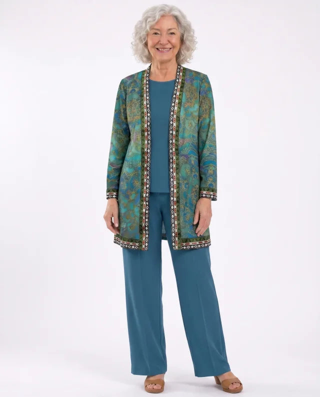 Davina™ | Vibrant Colorful Casual Kimono Jacket
