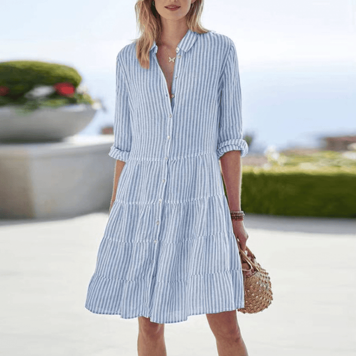 LOLITA | Breezy Coastal Stripe Dress