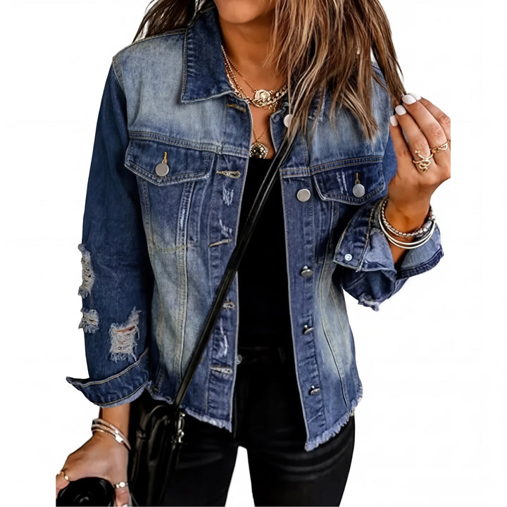 Ivoria™ | Casual Denim Jacket